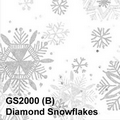 Gemstones Diamond Snowflakes Sheet Tissue Paper